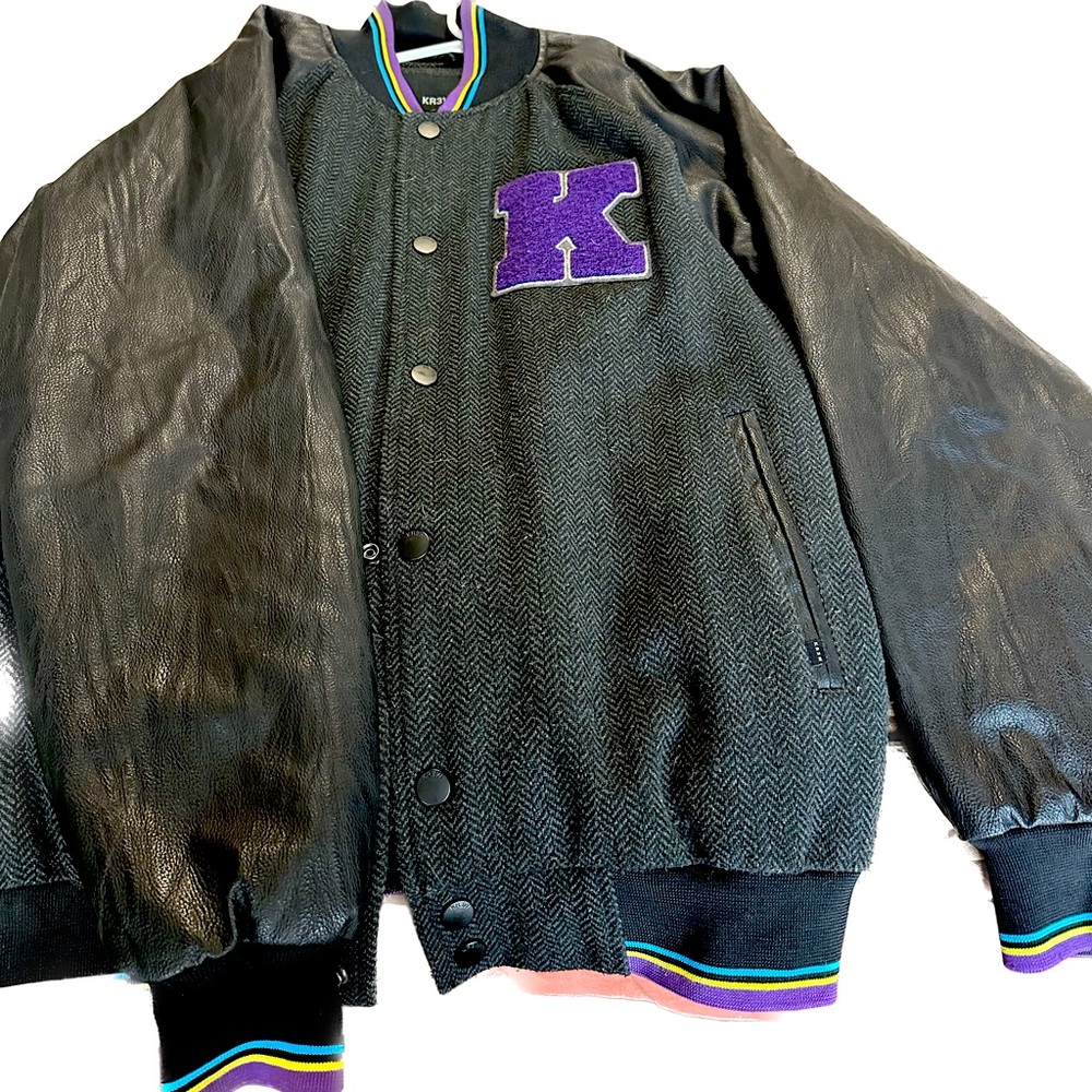 Black Krew Varsity Jacket